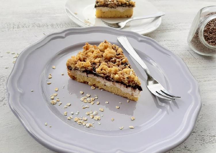Recetta di Fatto in casa Sbrisolona ricotta e confettura