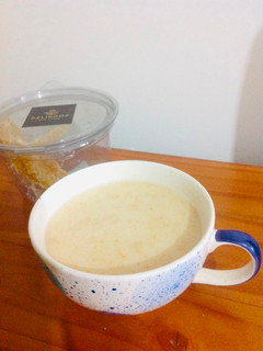 Una foto de Ashwagandha té con leche de luna🇺🇾🇯🇵🇮🇳アシュワガンダムーンミルクティー