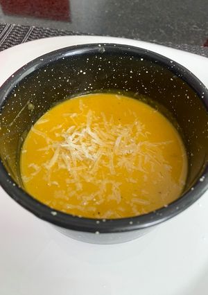 Una foto de Crema de calabaza 🎃