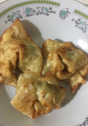 Foto resep Pangsit goreng sawi asin 😁😁