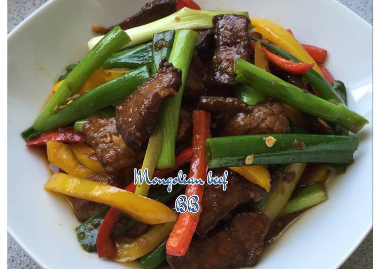 Resep Mongolian Beef With Veggies Oleh Bb Cookpad