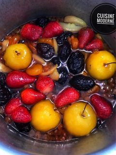 صورة لوصفة طاجين الحلو بالفواكه 😍