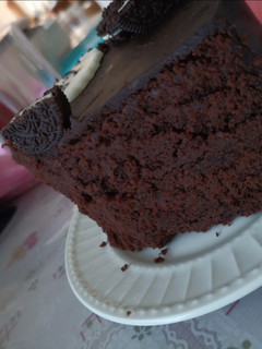 A picture of Chocolate fudge cake.