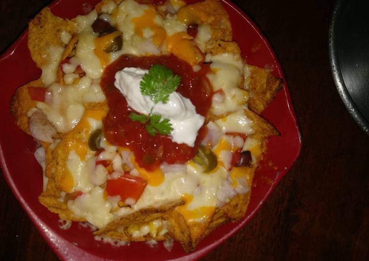 Steps to Make Any-night-of-the-week Tangy Chicken & Nachos Cheese Blast