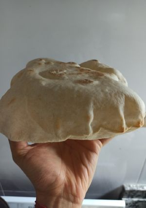 Una foto de Pan árabe/ Pan Pita