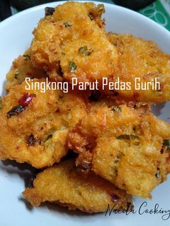 Foto resep Singkong Parut Pedas Gurih
