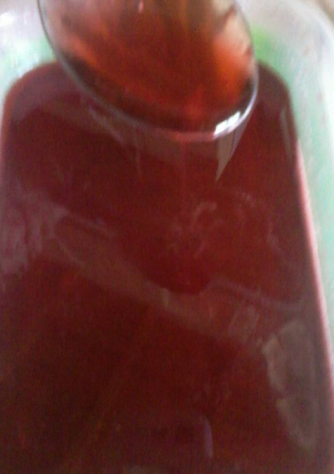 Una foto de Coulis de Frutilla