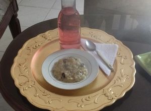 Una foto de Dulce de galleta con coco