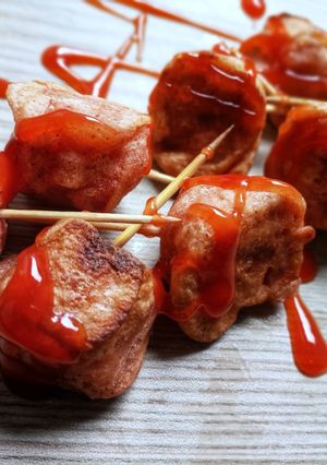 A picture of Smokie bites.