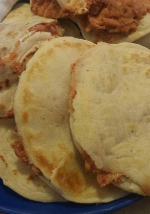 A picture of Flour Gorditas.