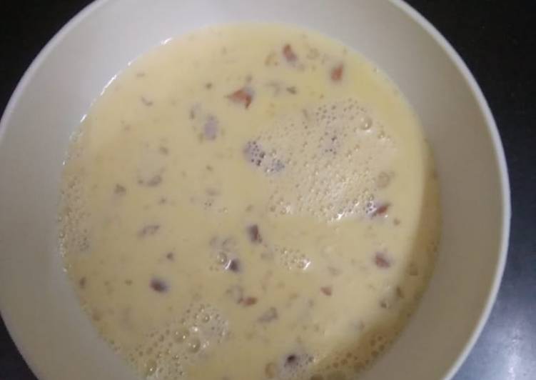 Custard With Almonds