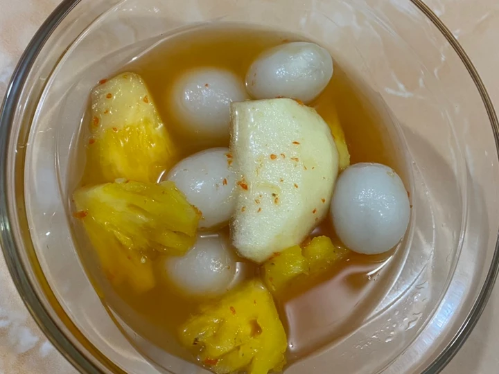 Easy Ways Make Recipes Asinan Rambutan Kuah Kiamboy the Delicious Delicious.