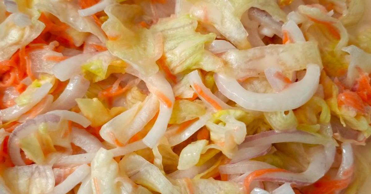 Resipi Iceberg Lettuce Coleslaw oleh Noor Atika Mahamood Cookpad