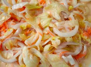Gambar Iceberg Lettuce Coleslaw