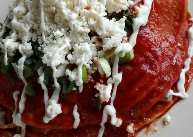 Enchiladas coloradas