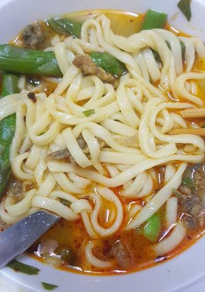 Hình của món Bánh canh lươn khô.