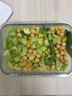 Una foto de Receta de tupper: ensalada rápida