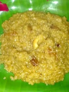 தினை அரிசி சர்க்கரை பொங்கல் (Thinai arisi sarkarai pongal recipe in tamil) செய்முறை முக்கிய புகைப்படம்
