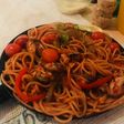 Pasta con mejillones 🍅