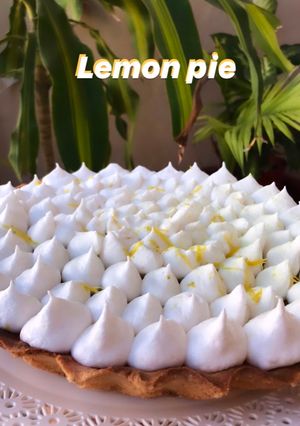 Una foto de Lemon pie