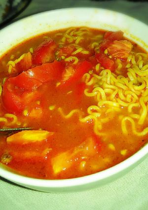 Foto resep Mie instant kari kesukaan