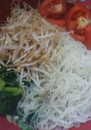 Foto resep Bihun Kuah Pedas Mix Sayur, Nampooolll