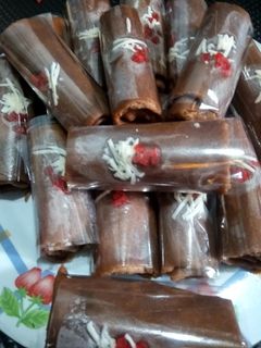 Foto resep Dadar gulung pisang coklat