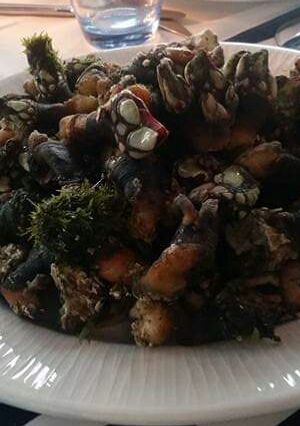 Una foto de Percebes cocidos