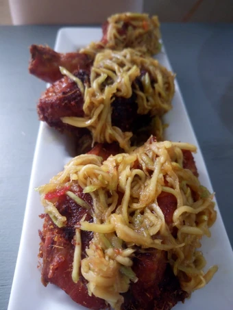 Cara Mudah Membikin Resep Ayam goreng rujak petis yang Lezat Sekali Anti Ribet, Menggugah Selera