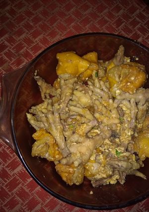 Foto resep Ceker Tumis Pedas