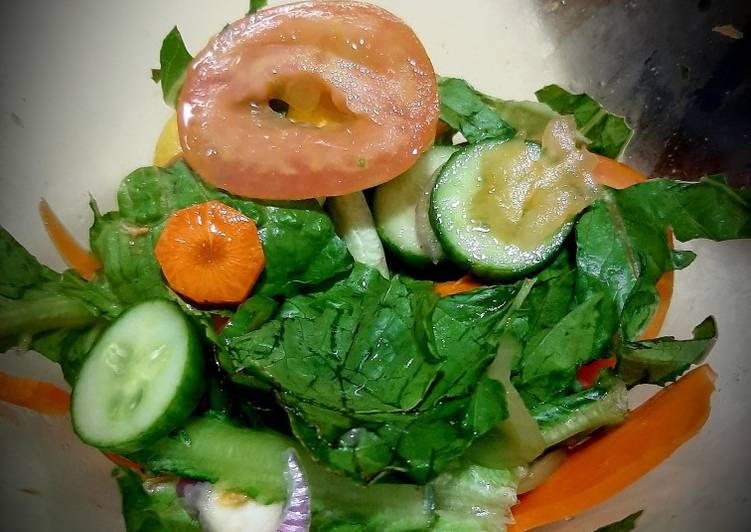 Steps to Prepare Ultimate Green salad