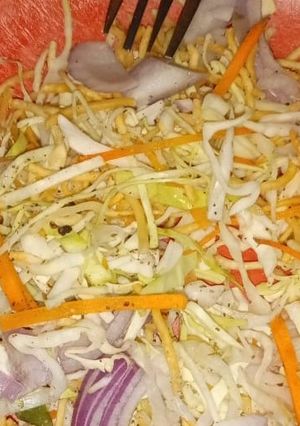A picture of Chinese bhel.