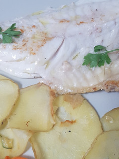 Una foto de 🐟Pargo a la plancha