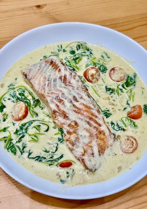 Foto resep Salmon Creamy Sauce
