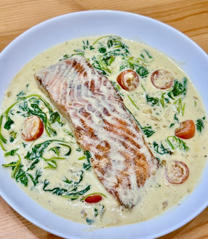 Foto resep Salmon Creamy Sauce