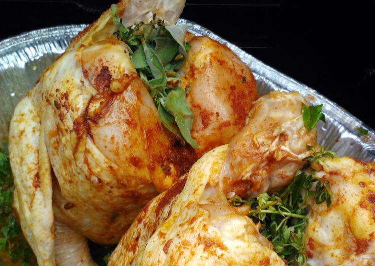 Steps to Prepare Quick Beer Can Chicken