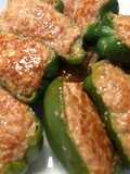 Minimal Mess! Stuffed Bell Peppers