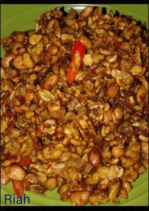 Foto resep Sambal goreng tempe kacang