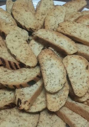 Foto principal de Galletas marroquíes ♡ Fakas con sésamo y yogur