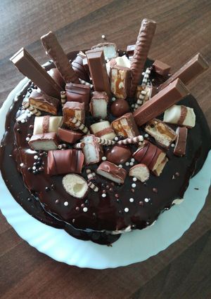 Nagyon csokis torta recept fotója