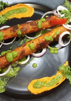 A picture of Besani pencil tikka.