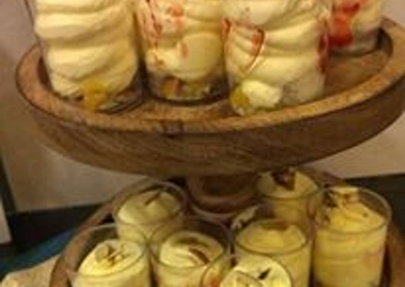 Mango cream pots