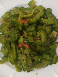Foto resep Tumis pare rebon