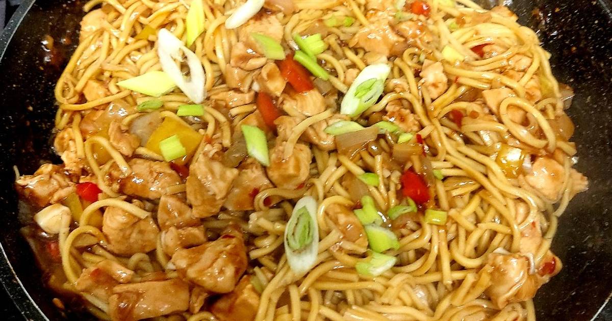 My Sweet Chilli Chicken And Noodle Recipe By Maureen 😀 Cookpad