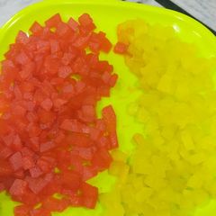 A picture of Tutti Frutti Recipe With Watermelon Rind.