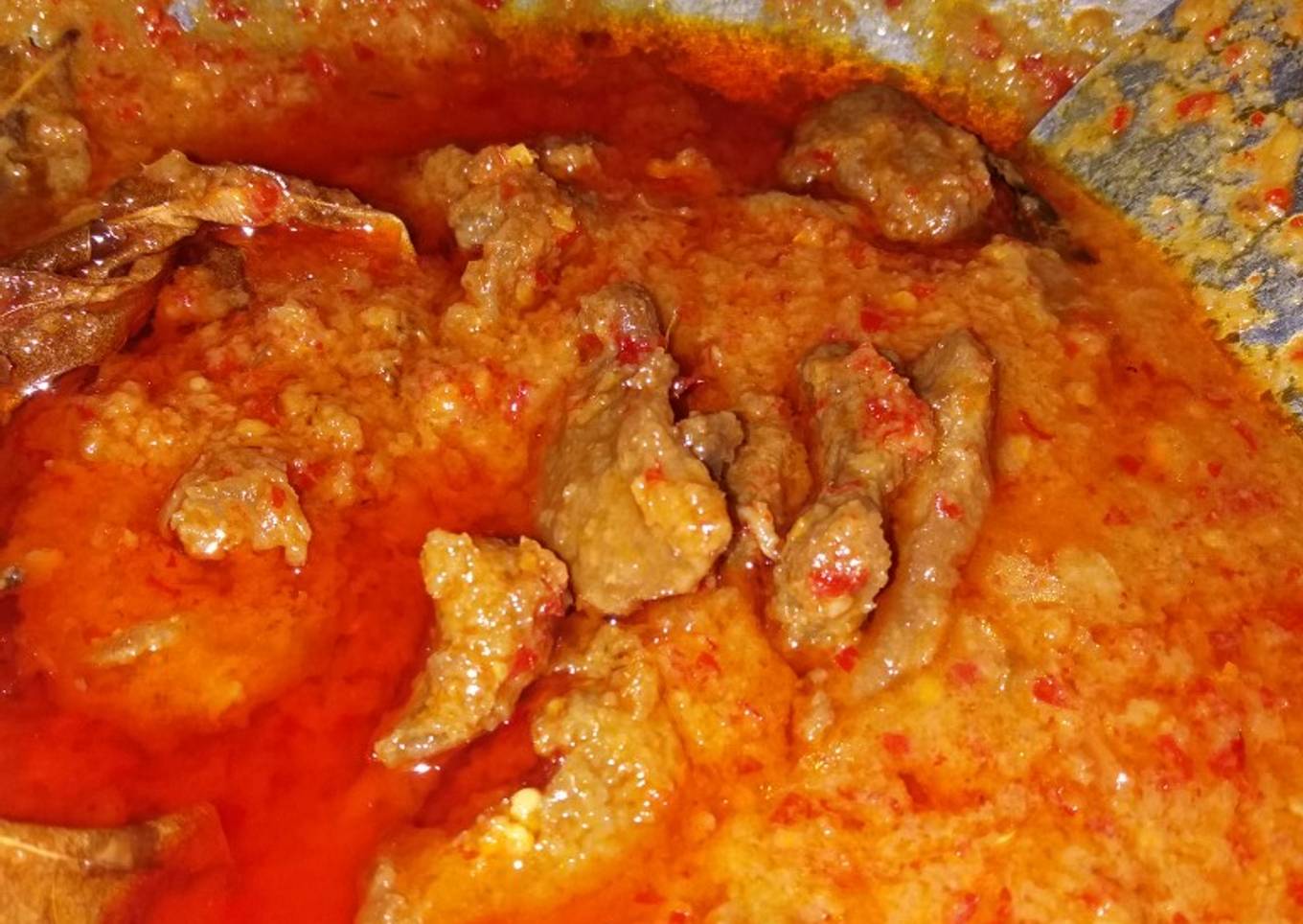 Rendang jowo nyemek