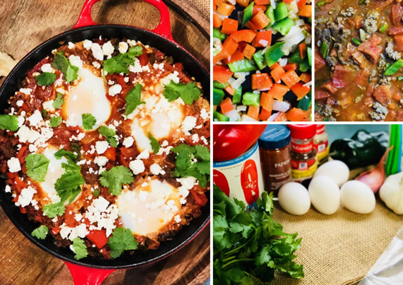 Shakshuka with Wagyu Hot Italian Sausage
