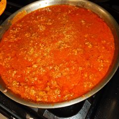 Ground beef for pasta or turkey A picture of Ground beef for pasta or turkey.