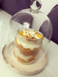 صورة لوصفة كنافه بالمانجا