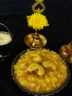 கருப்பட்டி பாகு பொங்கல்(karuppatti pahu pongal recipe in tamil) செய்முறை முக்கிய புகைப்படம்